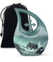 Mammoth Cremation Urn: Unusual Cremation Urn For Human Ashes