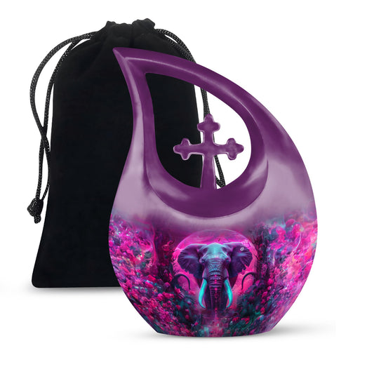 10 inch Mamoth Cross Drop design large urn