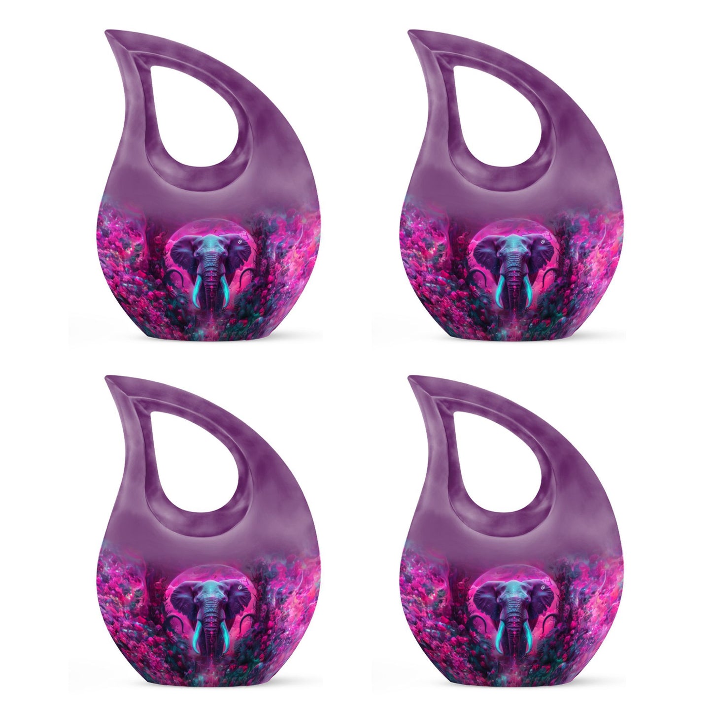 10 inch Mamoth Cross Drop design large urn