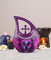 10 inch Mamoth Cross Drop design large urn