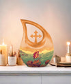 10-inch Mermaid Themed Large Urn
