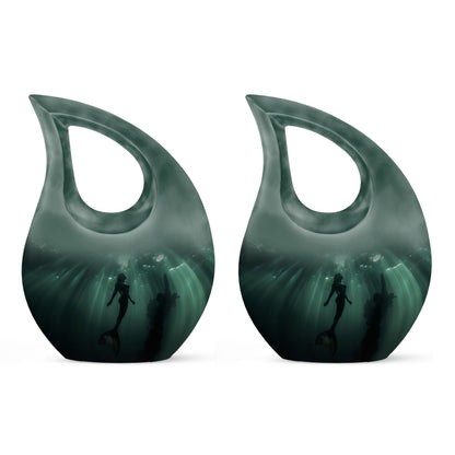 10 inch Mermaid-themed Cremation Urn