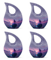Mermaid Theme 3 Inch Keepsake Pack of 4