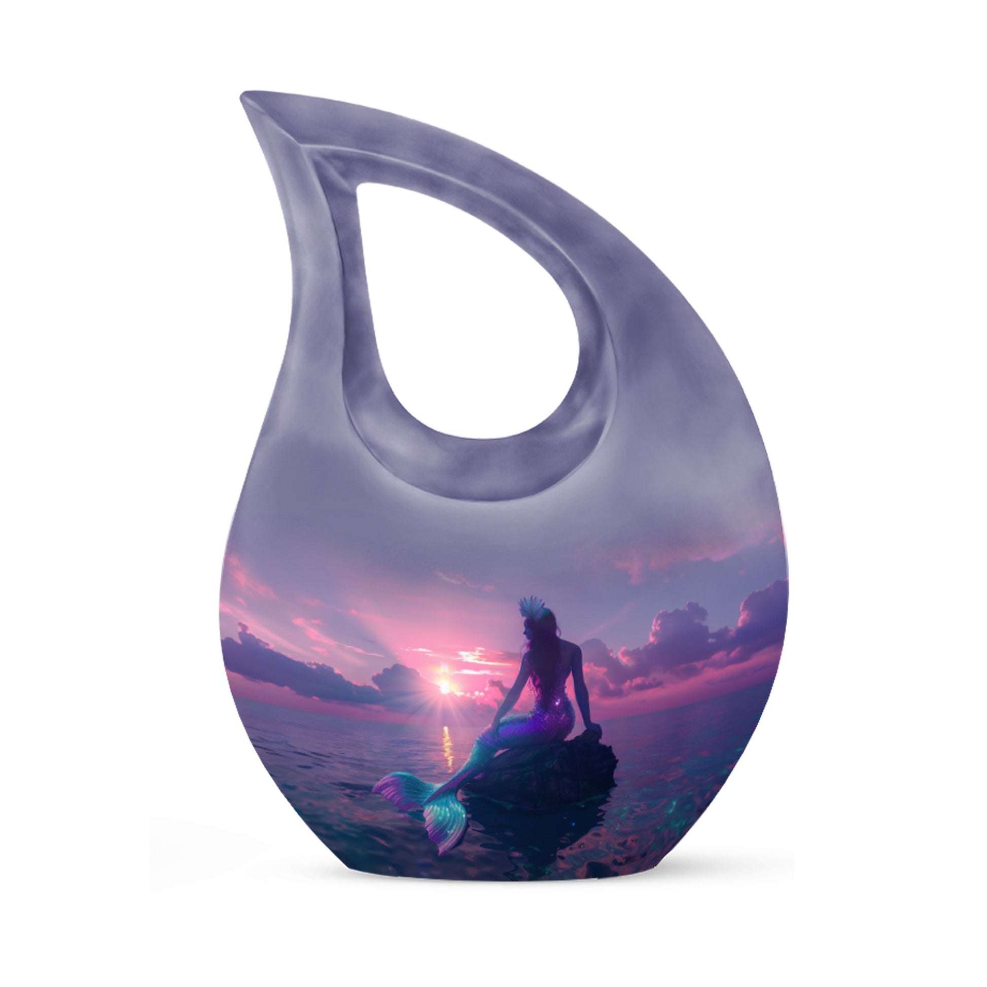 10 inch Mermaid Themed Urn