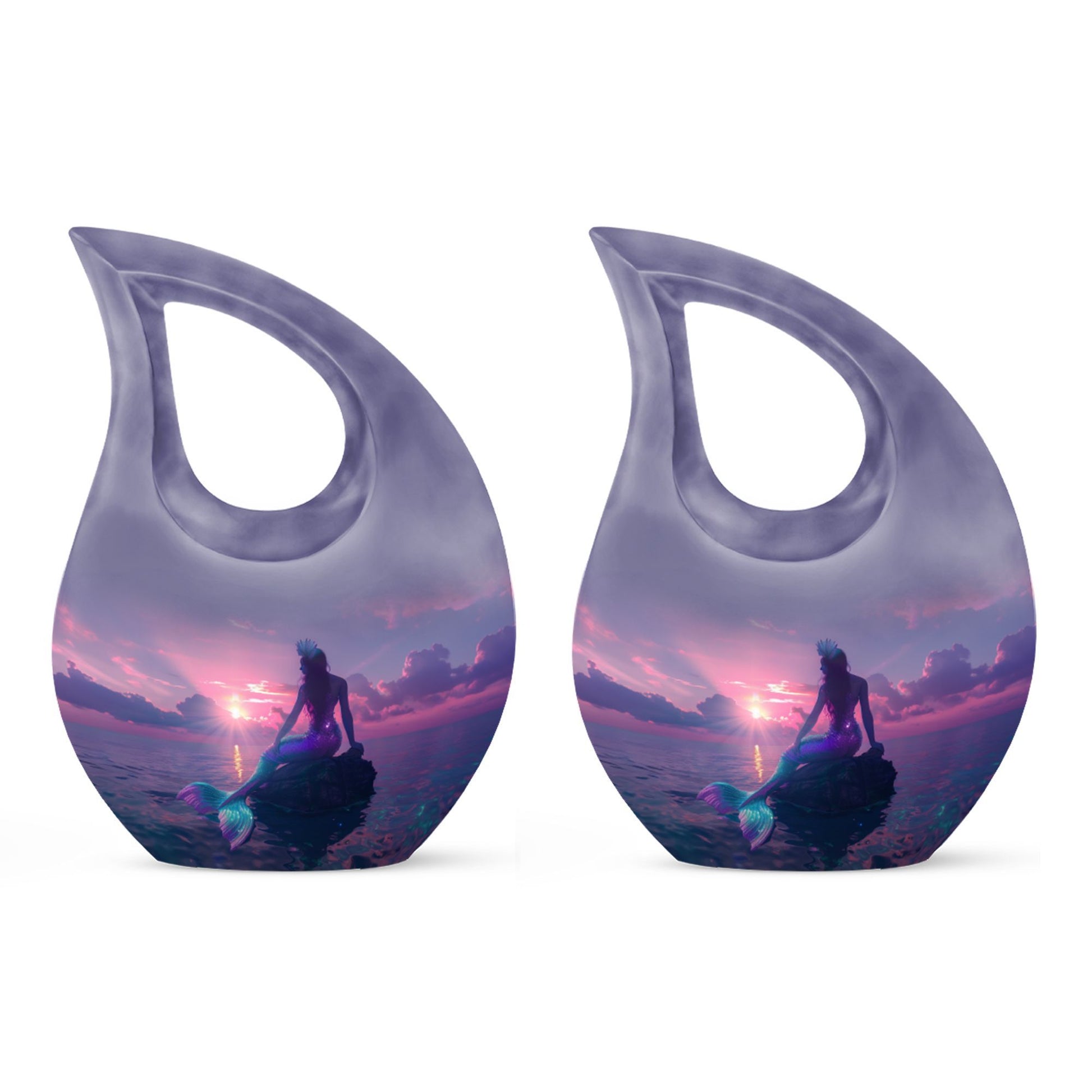 10 inch Mermaid Themed Urn