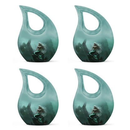 Mermaid Theme 3 Inch Keepsake Pack of 4