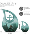 Pink 10-inch Mermaid Urn