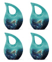 Mermaid Theme 3 Inch Keepsake Pack of 4