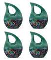 Mermaid Theme 3 Inch Keepsake Pack of 4