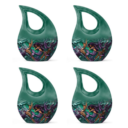 Mermaid Theme 3 Inch Keepsake Pack of 4