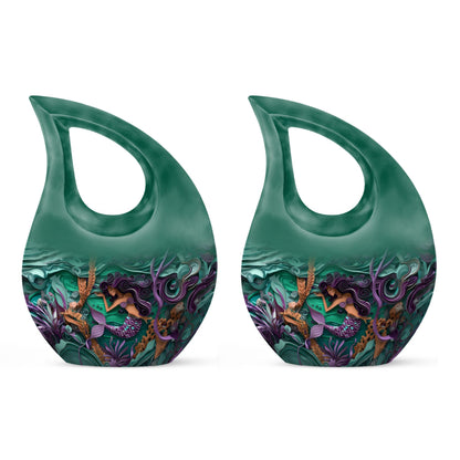 Mermaid Theme 3 Inch Keepsake Pack of 2