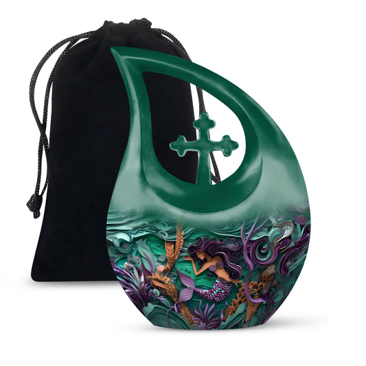 Mermaid Urn