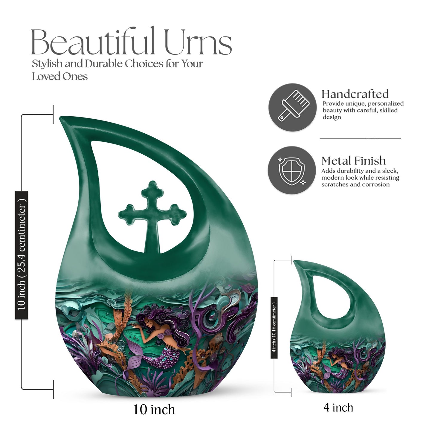 Mermaid Urn