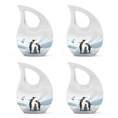 Penguin Theme 3 Inch Keepsake Pack of 4