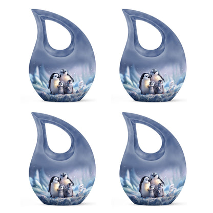 Penguin Theme 3 Inch Keepsake Pack of 4