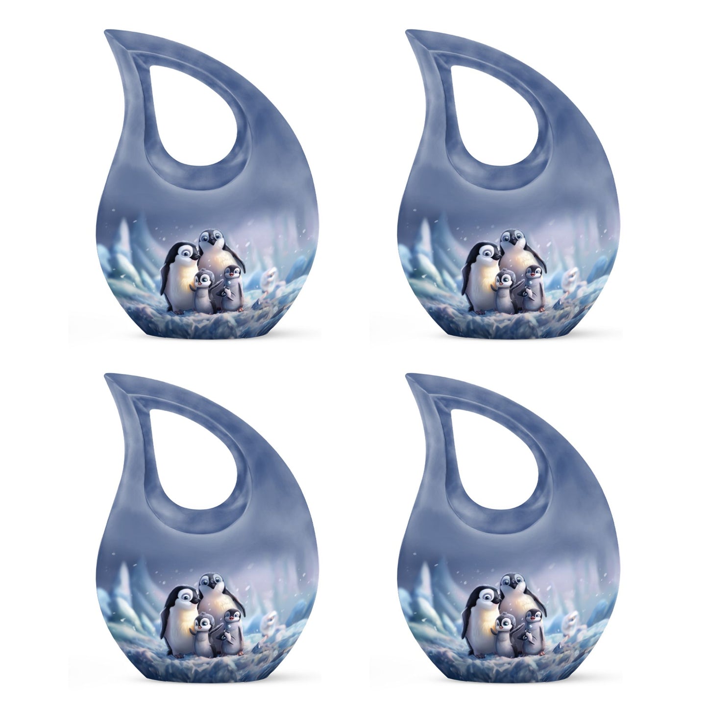 Custom 10-inch Penguin Urn