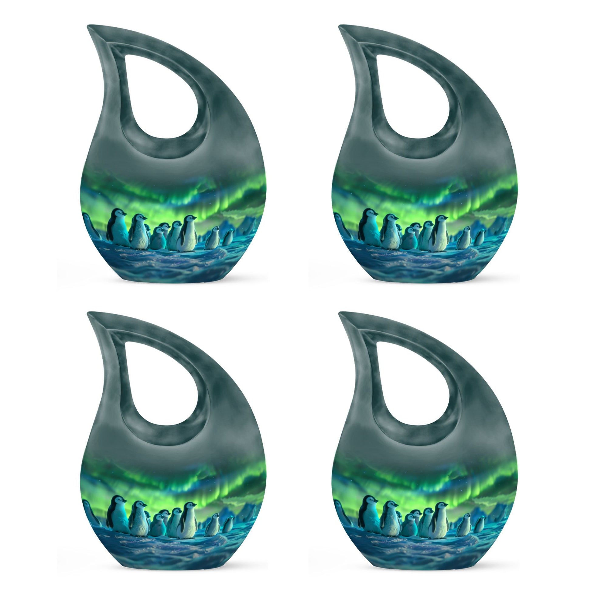 Penguin Theme 3 Inch Keepsake Pack of 4