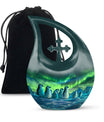 Penguin Theme Large Urn 10 Inch