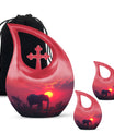 Elephant Memorial Urn - Affordable Keepsake Urn for Human Ashes