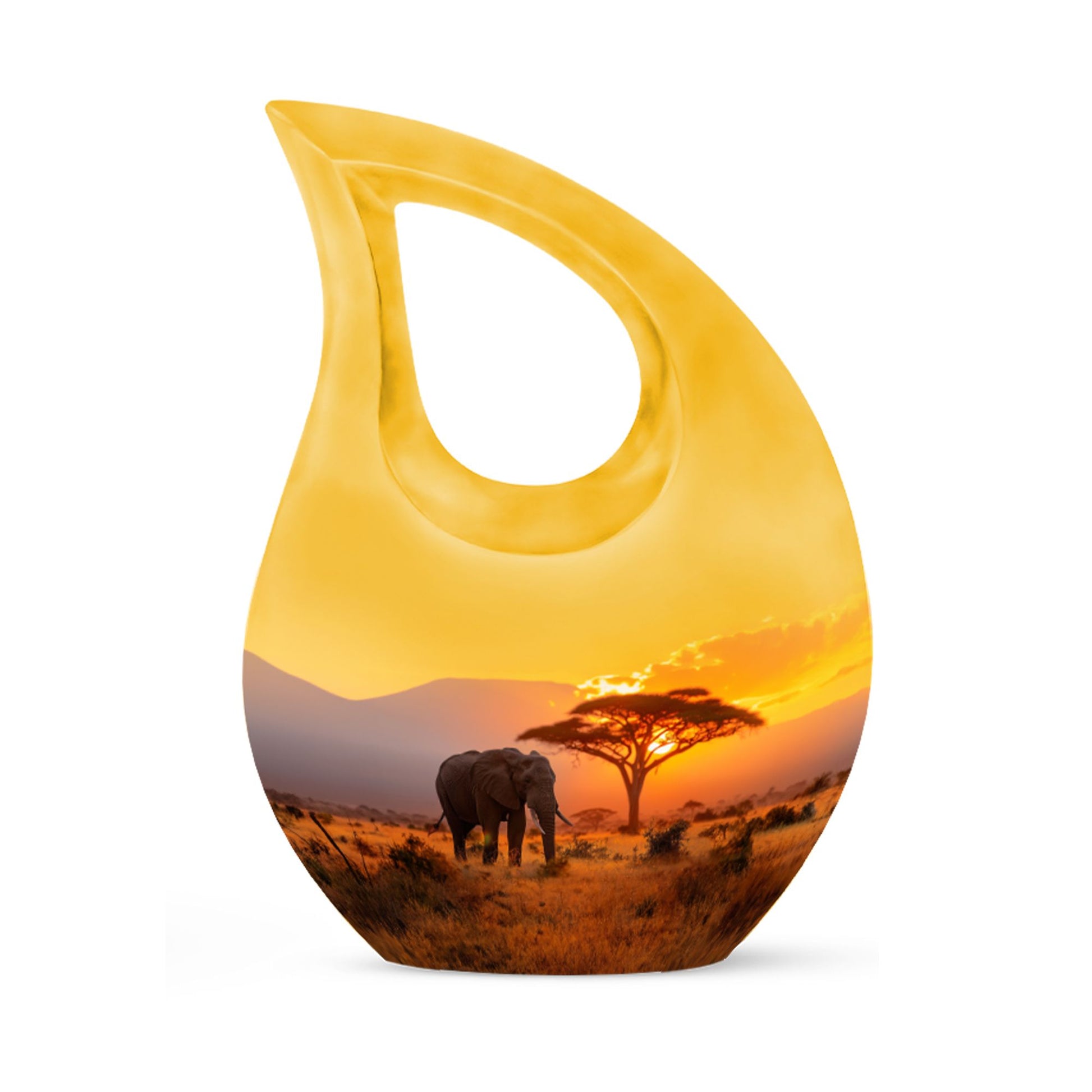 10-inch Elephant Urn 