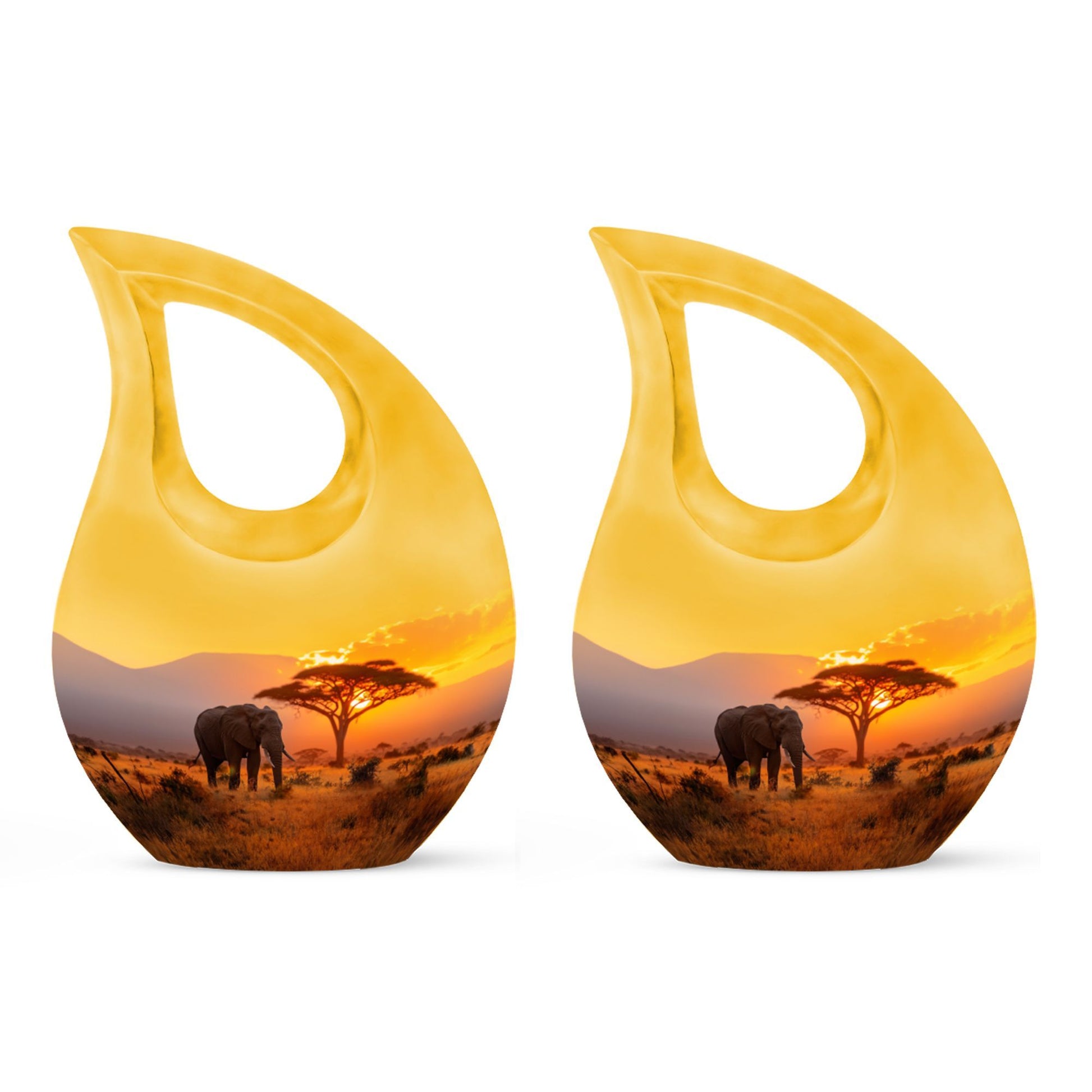 10-inch Elephant Urn 