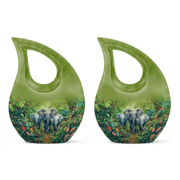 Small Urn Set of 2 -3