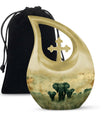 Elephant Family Tribute - Miniature Memorial Urn For Ashes