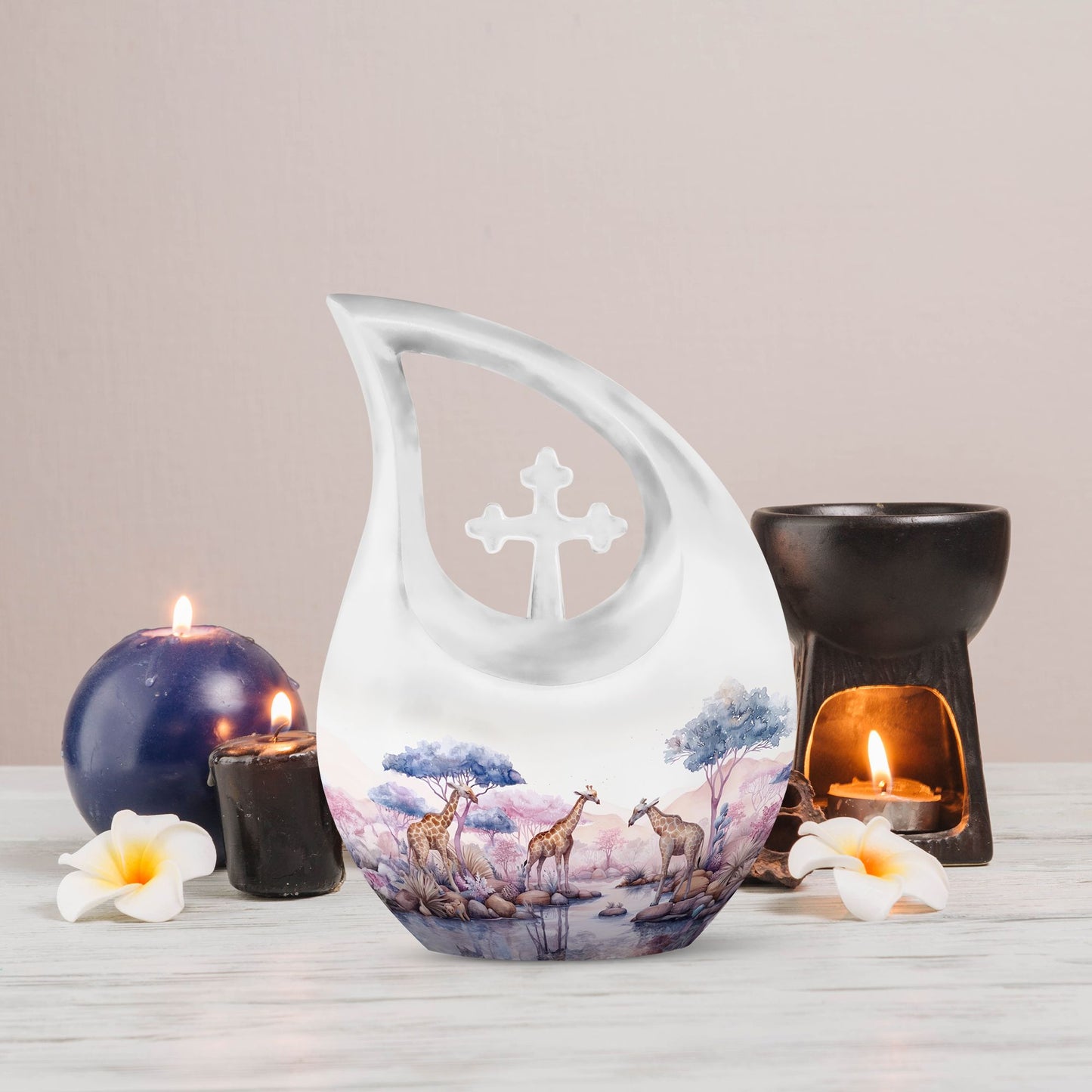 Affordable 10 inch Elephant Family Urn