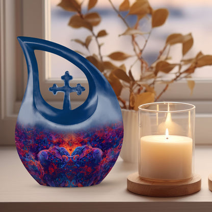 10-inch Elephant Family Urn