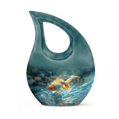 Gold Fish Theme 3 Inch Keepsake