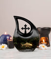 10-inch Gold Fish Urn
