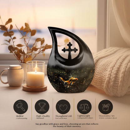 Gold Fish Urn