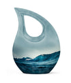 Cross Drop Ocean Waves Urn