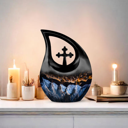 10-inch Ocean Waves Keepsake Urn