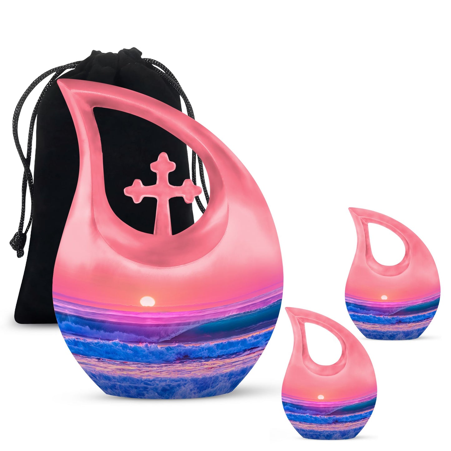 Personalized Ocean Memorial Urn for Human Ashes - Yatskia