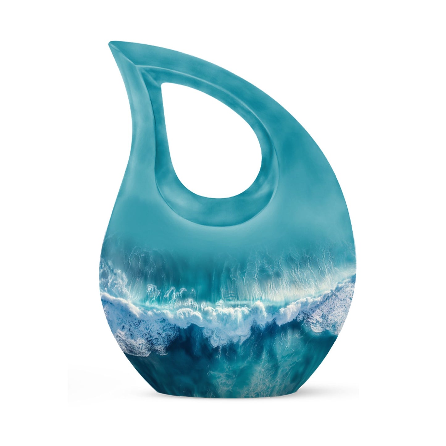 10 inch Ocean Waves Urn