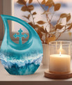 10 inch Ocean Waves Urn