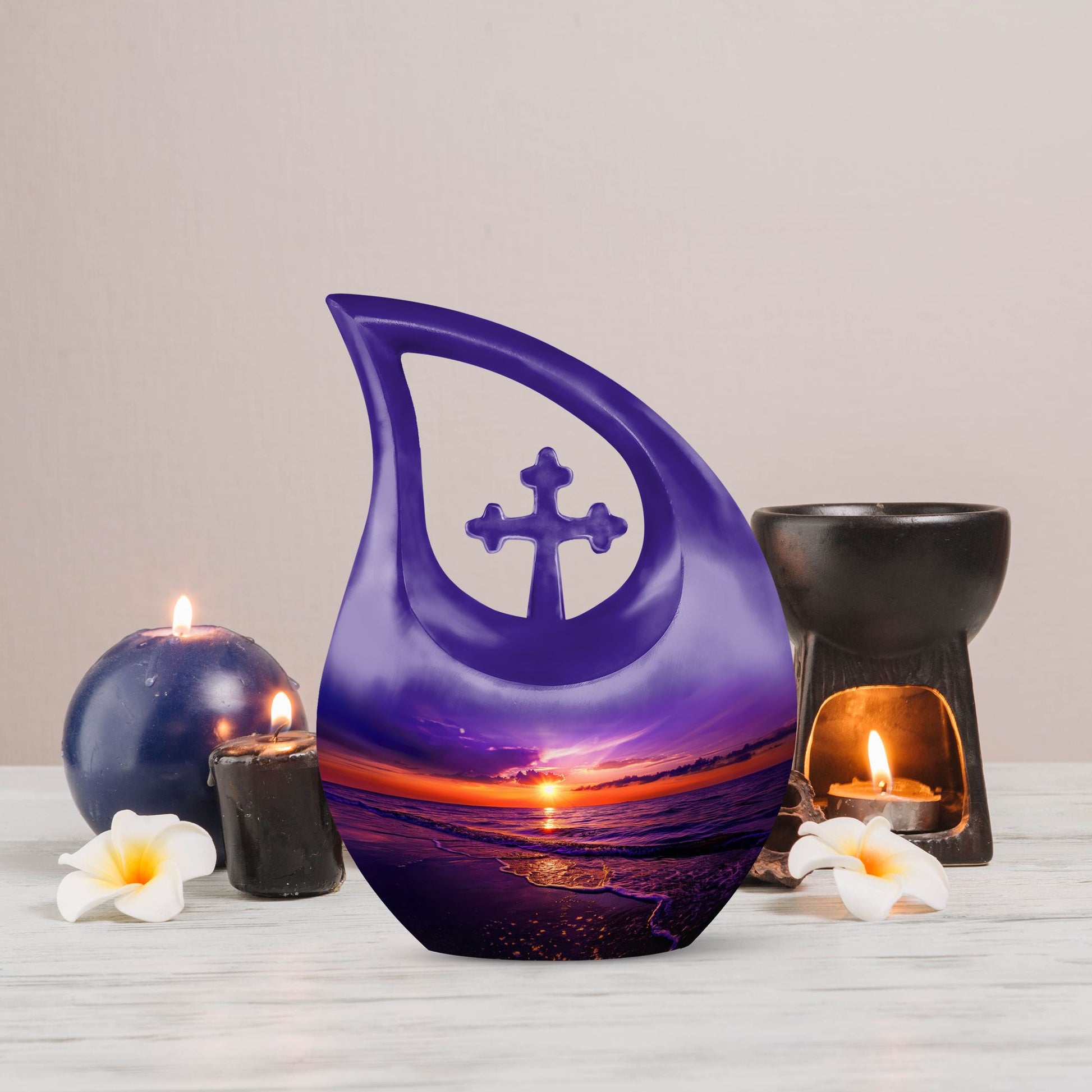 10-inch Ocean Waves Urn