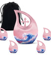 Ocean Waves Memorial Keepsake Urn For Cherished Remains