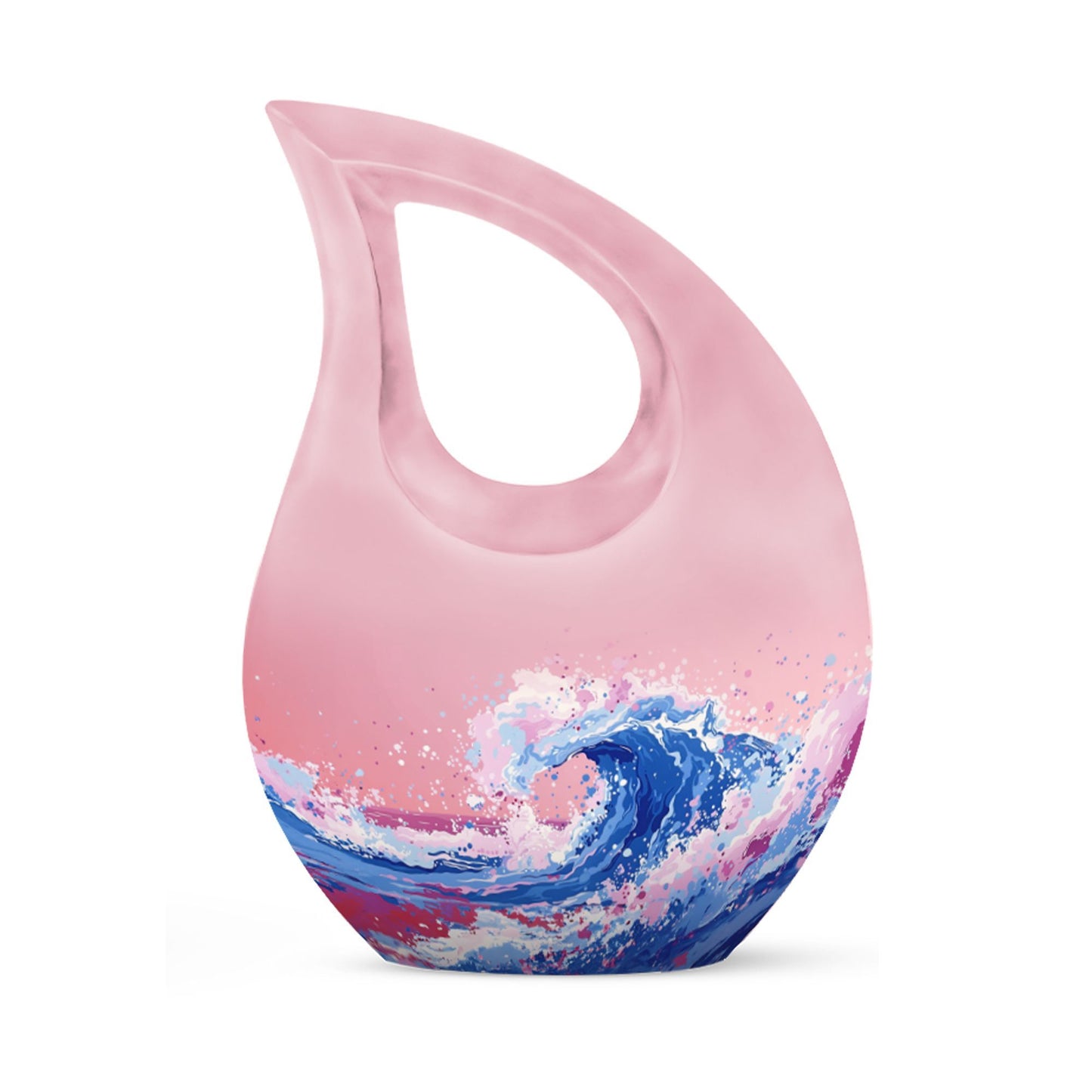 10 Inch Ocean Waves Urn