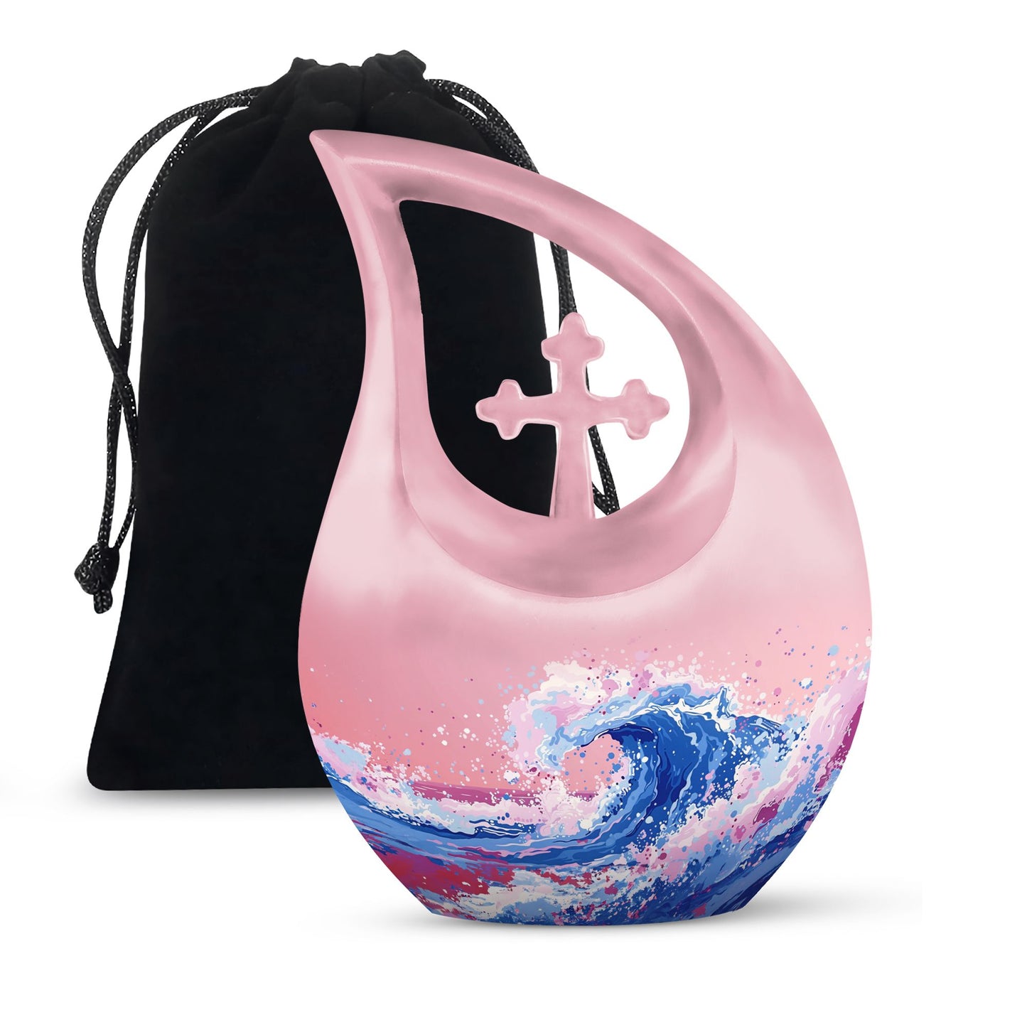 Personalized Ocean Keepsake Urn for Human Ashes - Yatskia