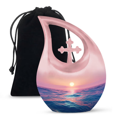 10-inch Ocean Waves Urn
