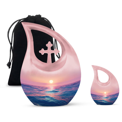 10-inch Ocean Waves Urn