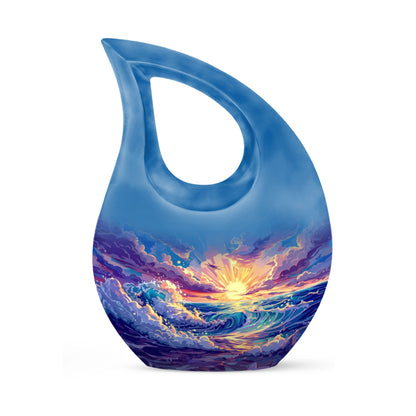 10-inch Ocean Waves Urn