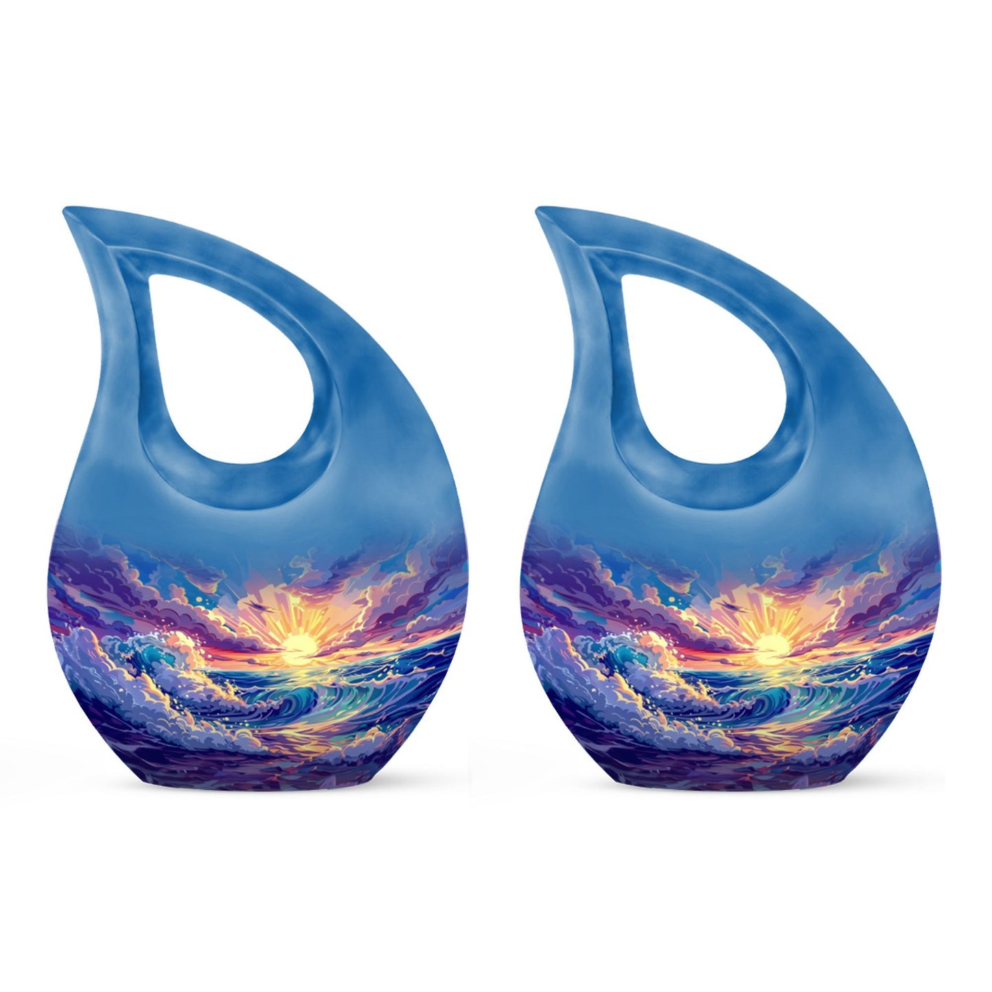 10-inch Ocean Waves Urn