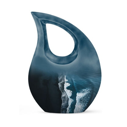 10-inch Ocean Waves Urn