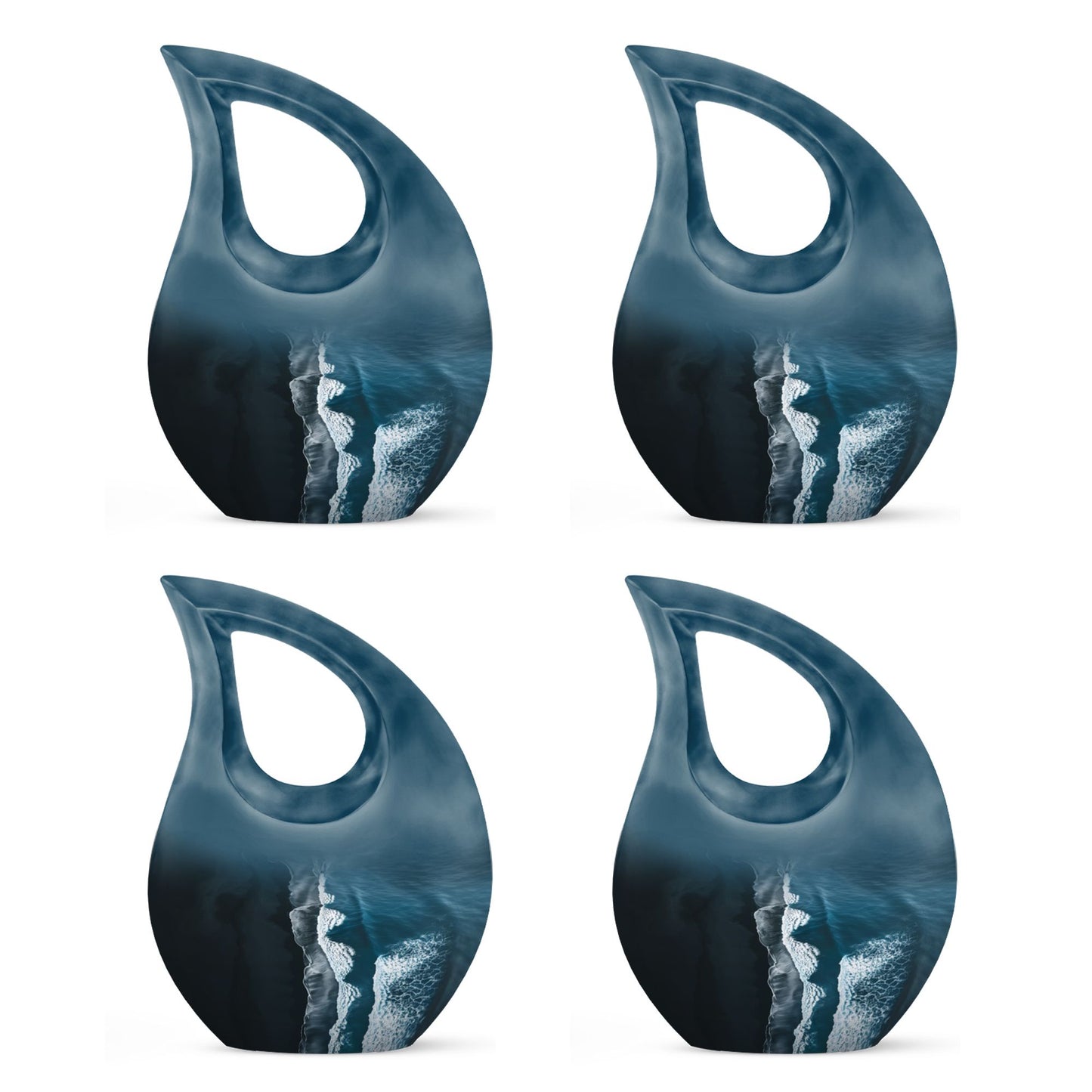 10-inch Ocean Waves Urn
