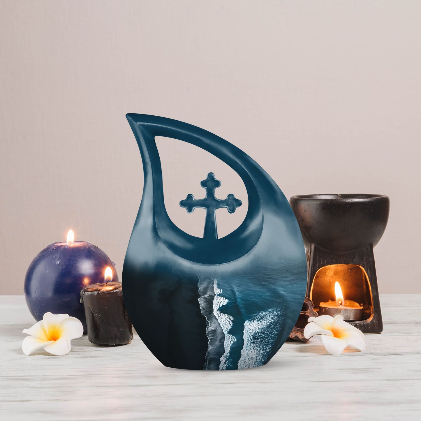 10-inch Ocean Waves Urn