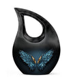 10-inch Wings Blue Urn