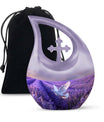 White Dove on Purple: An Unusual Keepsake for Ashes